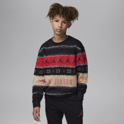 Jordan MJ Holiday Sweatshirt for Kids (6-16 Years/Boys) - Black - 95C724-023