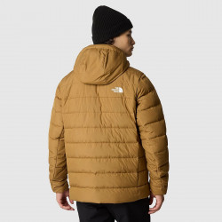 The North Face Aconcagua 3 hooded down jacket for men - Brown - NF0A84I1-173