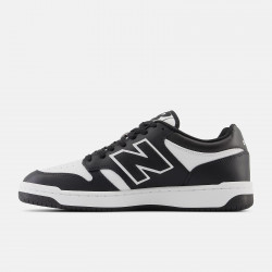 New Balance 480 unisex shoes - White/Black - BB480LBA