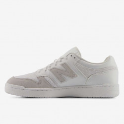 New Balance 480 Unisex Shoes - White/Grey/White - BB480LKA