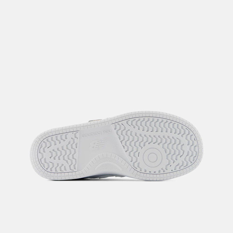 New Balance 480 Bungee Lace Unisex Kids' Shoes - White/White