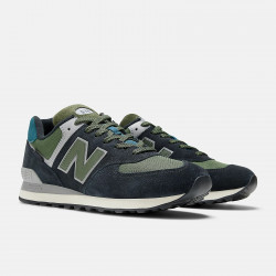 Chaussures New Balance 574 Cordura pour homme - Noir/Vert - U574KBG