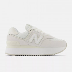 New Balance 574 Plus Women's Shoes - White - WL574ZSO