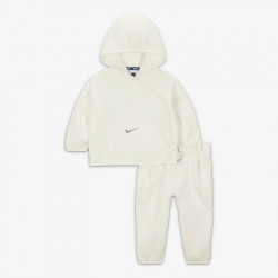 Nike Readyset Snap 2-Piece Set (Pants and Jacket) for Baby (Newborn) Girls - Sail - 56L349-782