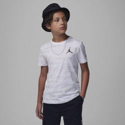 T-shirt manches courtes Jordan Clear Lane pour enfant (6 - 16 ans) Garçon - White - 95C819-001