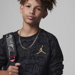 Jordan Take Flight Black & Gold sweatshirt for children (6-16 years) Boy - Black - 95C802-023