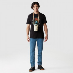 T-shirt manches courtes The North Face Graphic pour homme - Noir - NF0A7X1O-UW9
