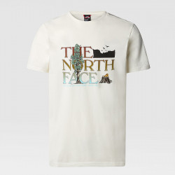 T-shirt manches courtes The North Face Graphic pour homme - Blanc - NF0A7X1O-N3N