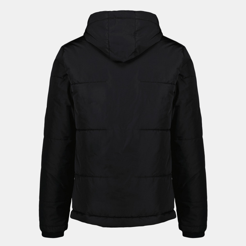 Le Coq Sportif Tech unisex hooded down jacket - Black