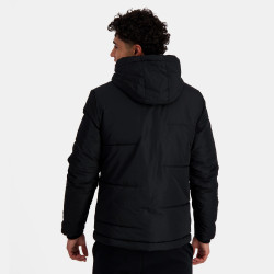 Le Coq Sportif Tech unisex hooded down jacket - Black - 2320871