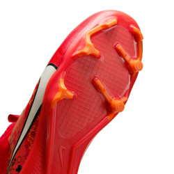 Crampons Nike JR Zoom Superfly 9 Academy MDS FG/MG - Lt Crimson/Pale Ivory-Bright Mandarin - FJ0353-600