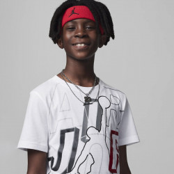 Jordan Locked In short-sleeved t-shirt for children (6 - 16 years) Boy - White - 95C623-001