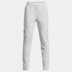 Under Armour Unstoppable Tapered Pants for Children (Boys 6-16 years) - Halo Gray/Black - 1373752-014