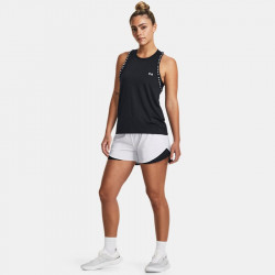 Under Armour Knockout Novelty Tank Top for Women - Black/White - 1379434-001