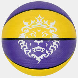 Ballon de basketball Nike Playground 2.0 8p LeBron James - Jaune/Violet - N1004372-575