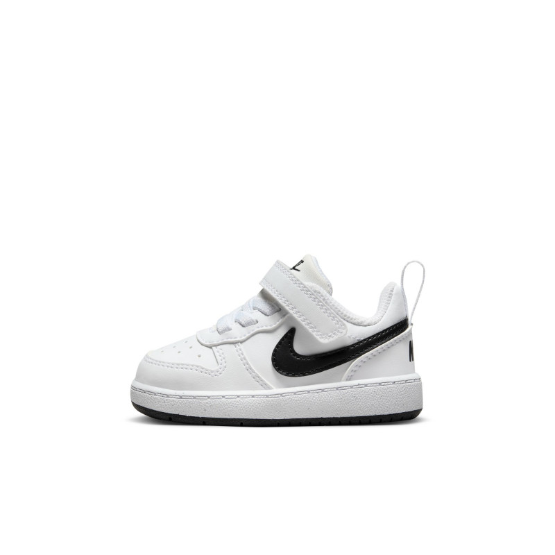Nike Court Borough Low 2 (TDV) Baby Shoes (Boys 20 to 27) - White/Black