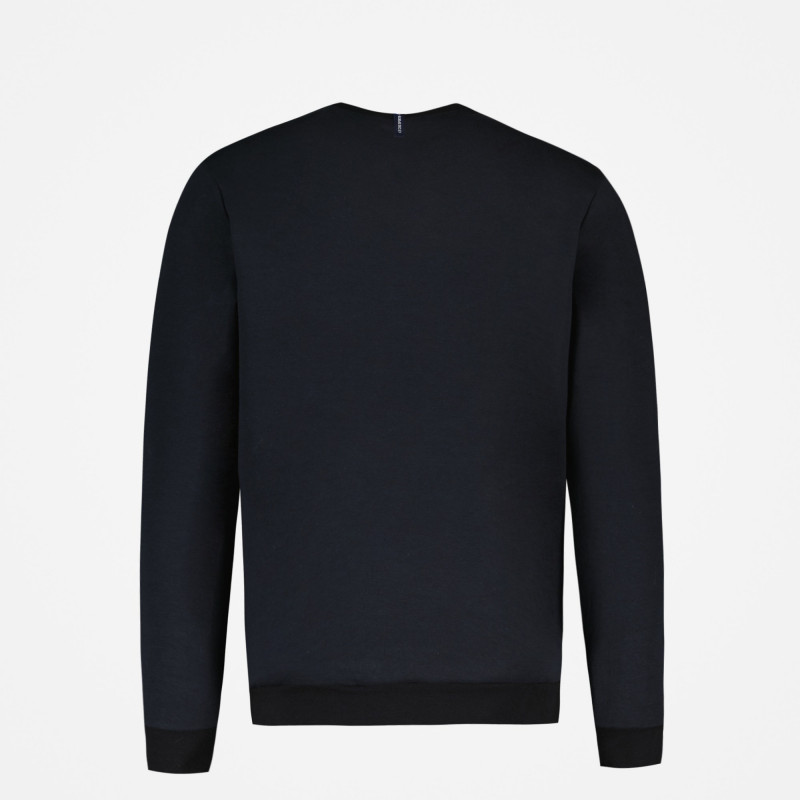 Le Coq Sportif Essentiels crew sweatshirt for men - Black