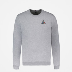 Le Coq Sportif Essentiels crew sweatshirt for men - Light Heather Gray - 2310559