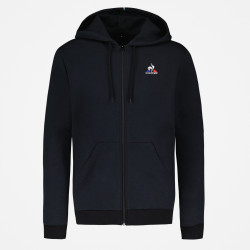 Le Coq Sportif Essentiels zipped hoodie for men - Black - 2310564