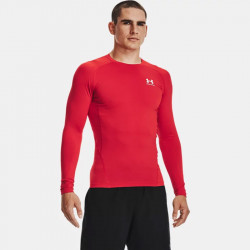 Under Armour Heatgear Armor Comp Long Sleeve Training Top for Men - Red - 1361524-600