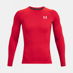 Under Armour Heatgear Armor Comp Long Sleeve Training Top for Men - Red - 1361524-600