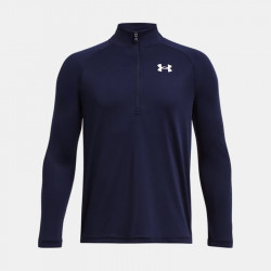 Under Armour Tech 2.0 long-sleeved training top for children (Boys 6-16 years) - Black/White - 1363286-001