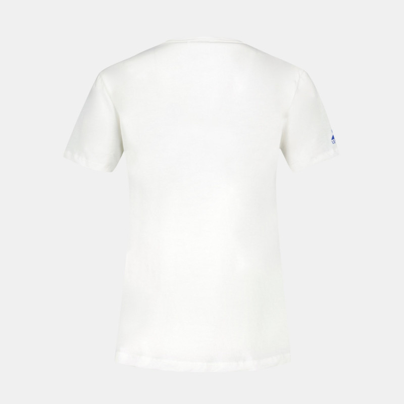 T-Shirt Le Coq Sportif France Jo 2024 pour femme - Marshmallow