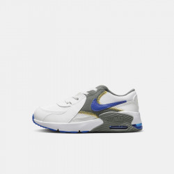 Chaussures Nike Air Max Excee PS pour enfants - Blanc sommet/Bleu coureur-Gris fer - CD6892-116