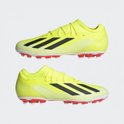 Adidas X Crazyfast League AG 2G/3G unisex football cleats - Yellow/Black/White - IF0677