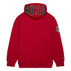 Sweat capuche de Basketball Mitchell & Ness NBA Chicago Bulls Team Og 2.0 Fleece Vintage Logo pour homme - Rouge
