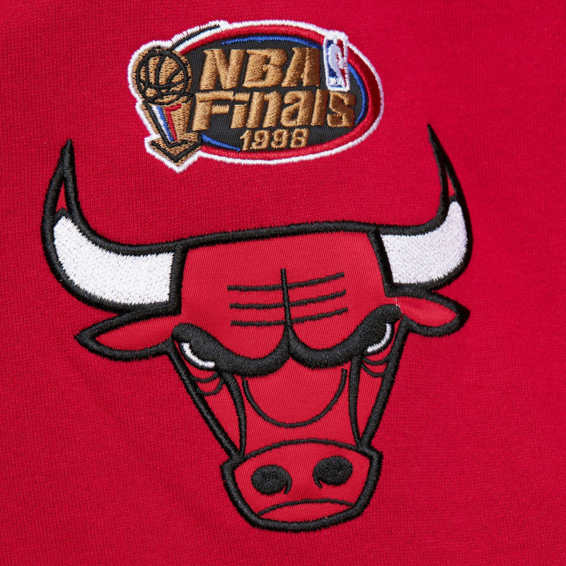 Sweat capuche de Basketball Mitchell & Ness NBA Chicago Bulls Team Og 2.0 Fleece Vintage Logo pour homme