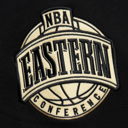 Sweat capuche de Basketball Mitchell & Ness NBA Philadelphie 76ers Team Og 2.0 Fleece Vintage Logo pour homme - Noir