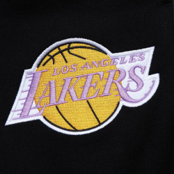 Pantalon de Basketball Mitchell & Ness NBA Los Angeles Lakers Team Og 2.0 Fleece Vintage Logo pour homme - Noir