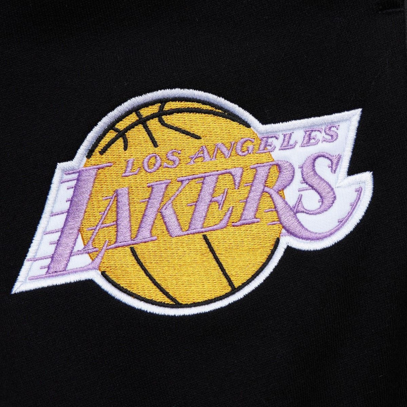 Pantalon de Basketball Mitchell & Ness NBA Los Angeles Lakers Team Og 2.0 Fleece Vintage Logo pour homme