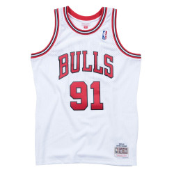 Maillot de Basketball Mitchell & Ness NBA Chicago Bulls Dennis Rodman Swingman Jersey - Blanc