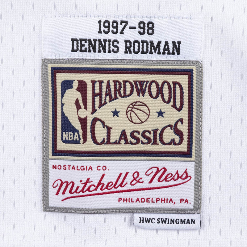 Maillot de Basketball Mitchell & Ness NBA Chicago Bulls 1997-98 Dennis Rodman Swingman Jersey pour homme