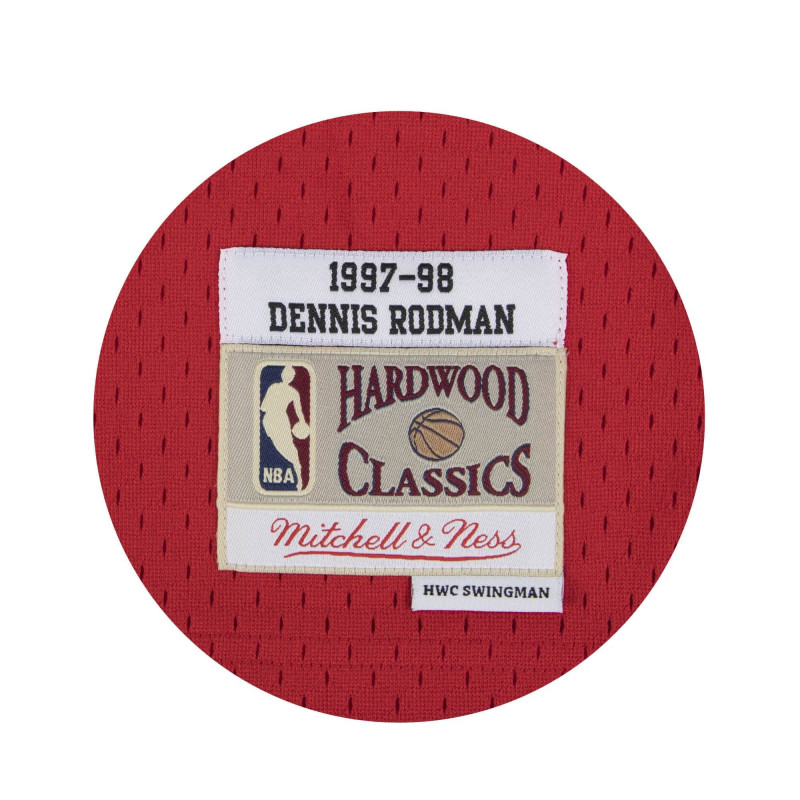 Maillot de Basketball Mitchell & Ness NBA Chicago Bulls Dennis Rodman Swingman Road Jersey 1997-98