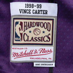 Maillot de Basketball Mitchell & Ness NBA Toronto Raptors Vince Carter Swingman Jersey Road 1998-99 - Violet