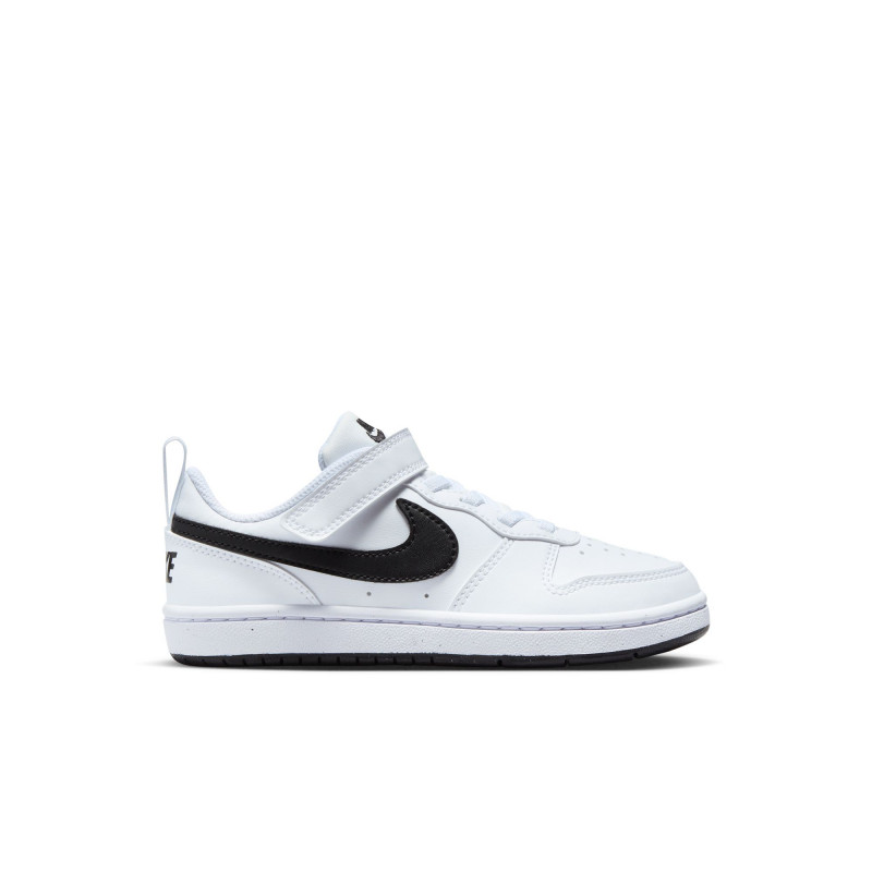 Nike Court Borough Low Recraft Children's Shoes (Boys 28 to 35) - White/Black