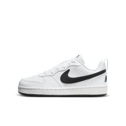 Chaussures Nike Court Borough Low Recraft pour enfant (Garçon du 36 au 40) - White/Black - DV5456-104
