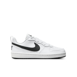 Nike Court Borough Low Recraft shoes for children (Boys 36 to 40) - White/Black - DV5456-104