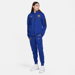 Nike FC Barcelona Tech Fleece Men's Football Pants - Deep Royal Blue/(University Gold) - FJ5632-455