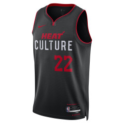 Maillot de Basketball Nike Jimmy Butler Miami Heat City Edition 2023/24 pour homme - Black/(Butler Jimmy) - DX8508-011