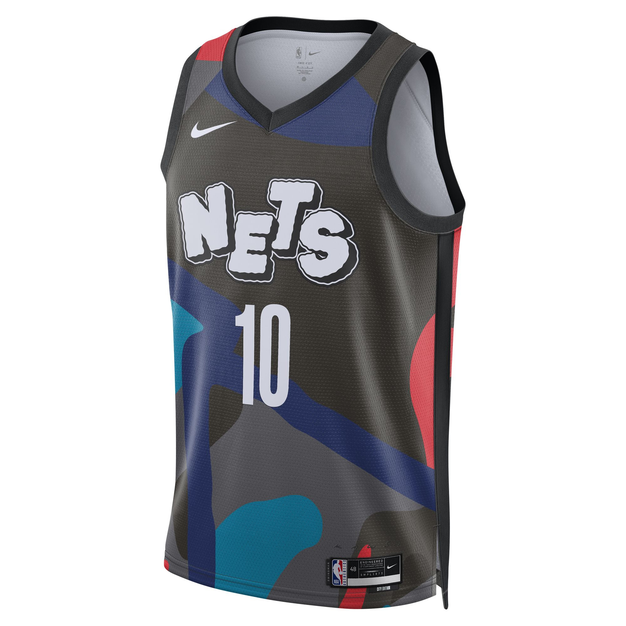 Nike Ben Simmons Brooklyn Nets City Edition 2023/24 Men's Basketball Jersey - Black