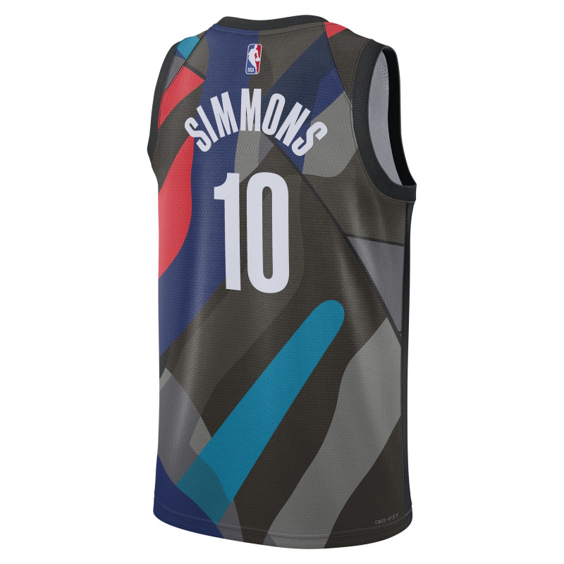 Nike Ben Simmons Brooklyn Nets City Edition 2023/24 Men's Basketball Jersey - Black