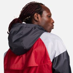 Veste tissée à capuche Nike Liverpool FC Sport Essentials Windrunner pour homme - Rouge gym/Anthracite - FV0104-687