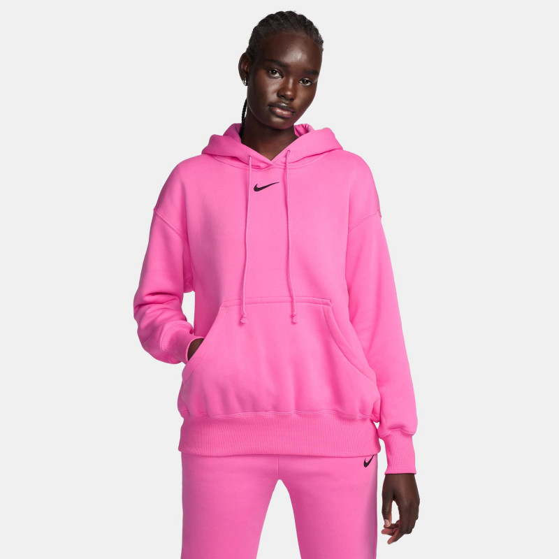 Sweat capuche Nike Sportswear Phoenix Fleece pour femme - Playful Pink/(Black) - DQ5860-675
