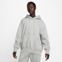 Sweat capuche Nike Sportswear Phoenix Fleece pour femme - Dk Grey Heather/(Sail) - DQ5860-063