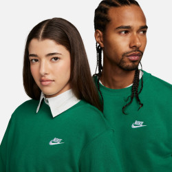 Sweat crew Nike Sportswear Club Fleece pour homme - Malachite/(White) - BV2662-365