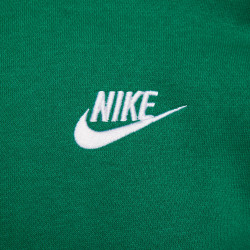 Nike Sportswear Club Fleece Men's Crew Sweatshirt - Malachite/(White) - BV2662-365